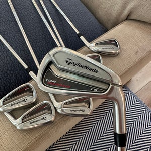 TaylorMade 2014 tour preferred cb Right Handed Iron Set Stiff Flex Steel Shaft  (Used)