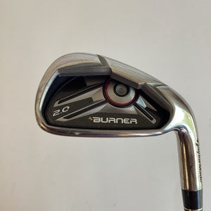 TaylorMade Burner 2.0 Single 6 Iron With M Flex Senior Graphite Shaft