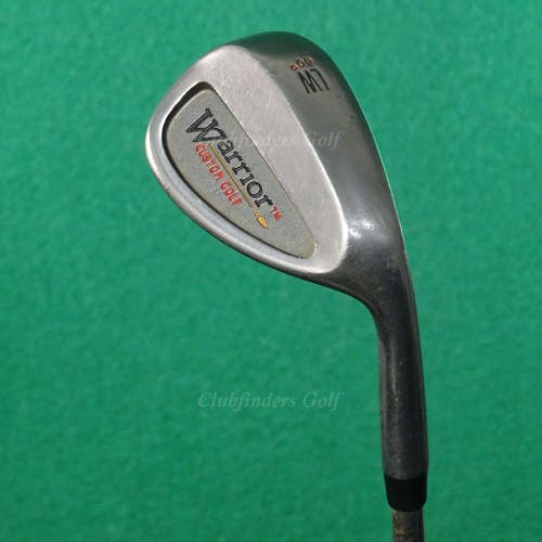 Warrior Custom Golf Cavity Back 60 LW Lob Wedge Stepless Steel Stiff