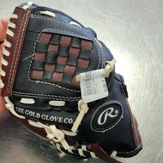 Used Rawlings 9 INCH LEFT HAND THROW BB/SB Glove LH Throw None 9" 11497-S000151187