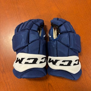 #76 ROMAN SCHMIDT USED CCM Gloves 15" Pro Stock - Set #2