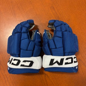 #73 CONOR SHEARY USED CCM Gloves 13" Pro Stock