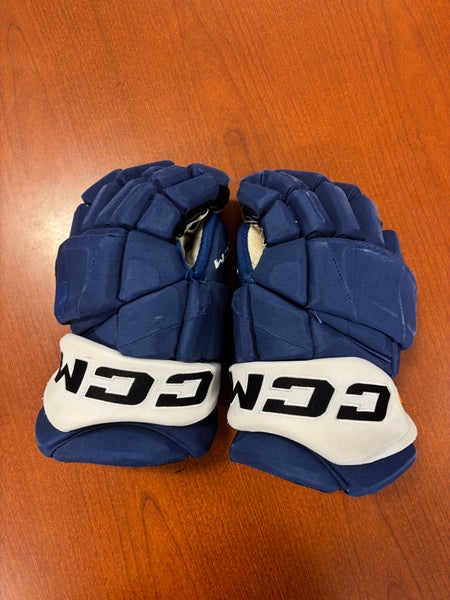 #7 SCOTT WALFORD USED CCM Gloves 14" Pro Stock