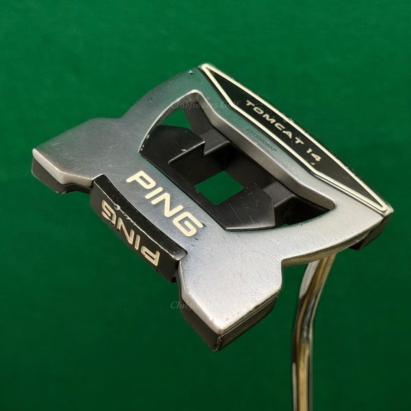 Ping 2023 Tomcat 14 Black Dot 35" Double-Bend Mallet Putter Golf Club w/ HC