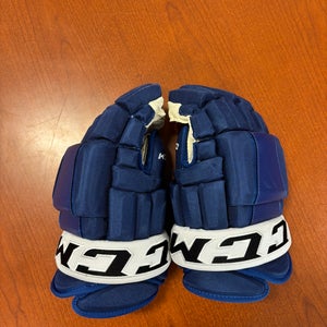 #40 GABRIEL DUMONT USED CCM HG97 Gloves 14" Pro Stock