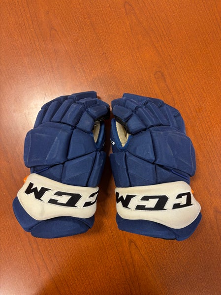 #89 Used CCM Gloves 14" Pro Stock