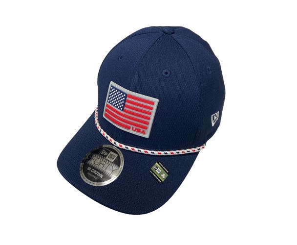 NEW 2025 Men's New Era Ryder Cup Navy Adjustable Snapback Hat
