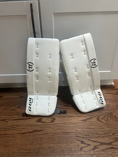 19” warrior goalie leg pads