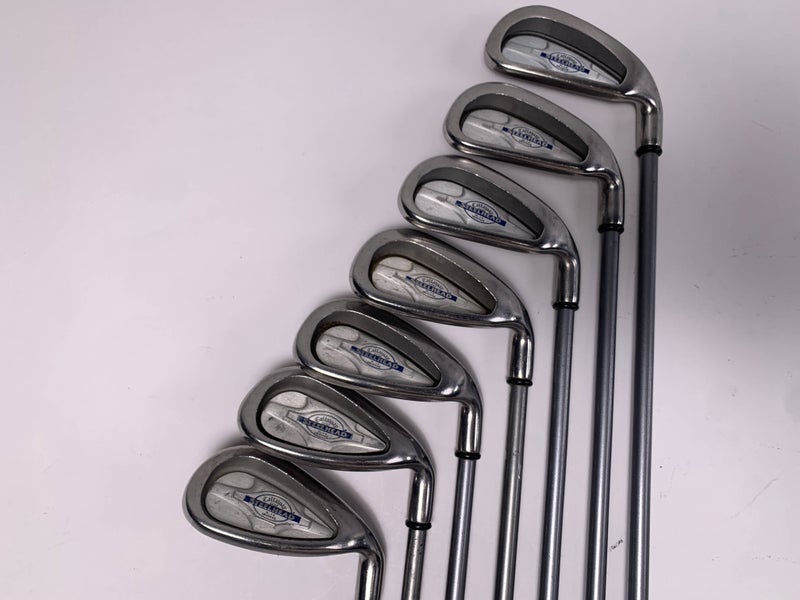 Callaway X-14 Iron Set 4-PW+GW Steelhead X-14 Regular Graphite Mens RH No 5 iron