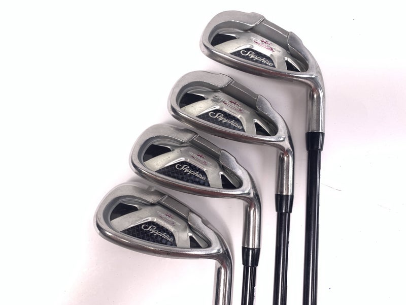 Cobra Sapphire Ladies Iron Set 8-PW+SW Ladies Graphite Womens RH