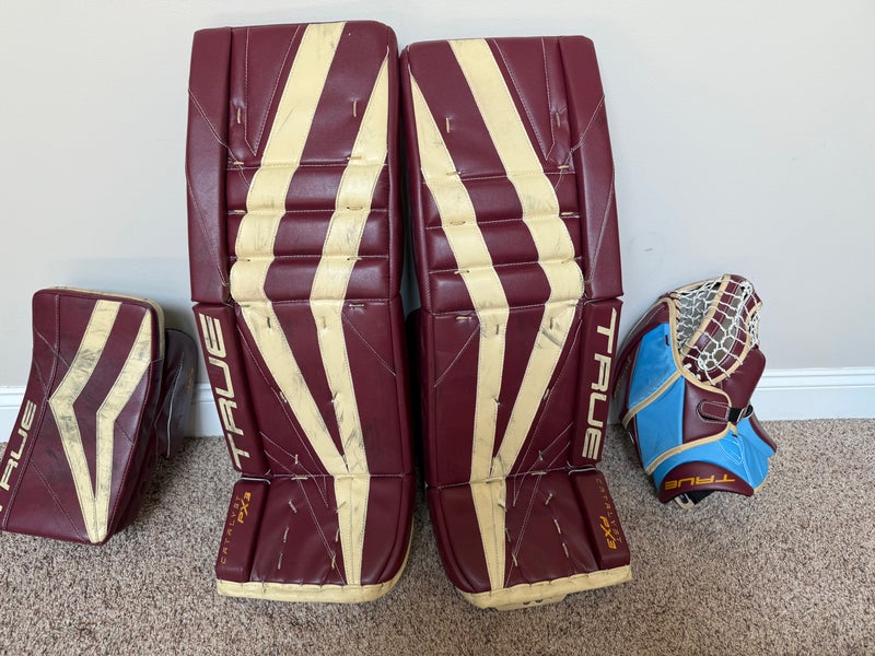 34" 2024 True Catalyst PX3 Regular Goalie Full Set Pro Stock (Used)