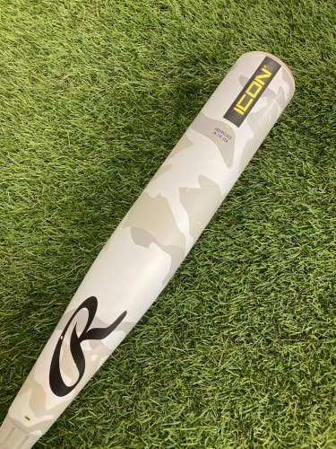 2025 Rawlings Icon Composite Bat USSSA Certified (-5) Composite 26 oz 31" (Used)