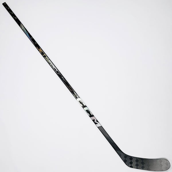 New Custom Black CCM JetSpeed FT7 Pro-LH-75 Flex-P28M- Grip W/ Tactile Corner