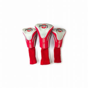 Team Golf Contour Golf Club Headcovers 3pk (Ohio State) NCAA NEW