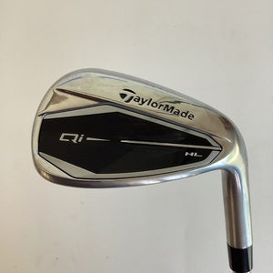 TaylorMade Qi HL Pitching Wedge PW With KBS Max Lite Regular Steel Shaft