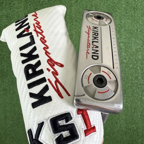 Kirkland Signature KS1 Right Handed Putter Blade Milled 34" With Headcover