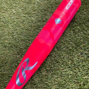2025 Rawlings Icon Composite Bat USSSA Certified (-5) Composite 26 oz 31" (Used)