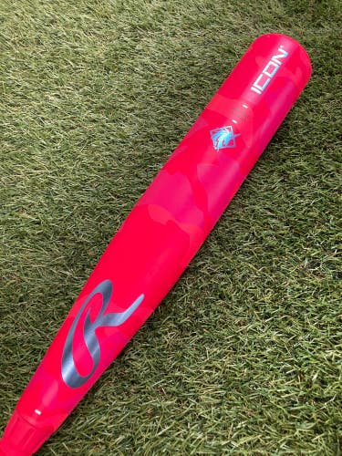 2025 Rawlings Icon Composite Bat USSSA Certified (-5) Composite 26 oz 31" (Used)