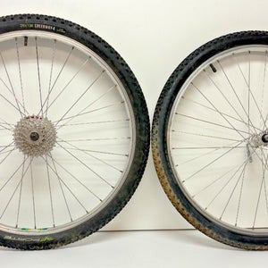 Vintage Araya RM-20 7-Spd 32-Spoke Aluminum 26" Wheelset Deore DX Hubs +Tires