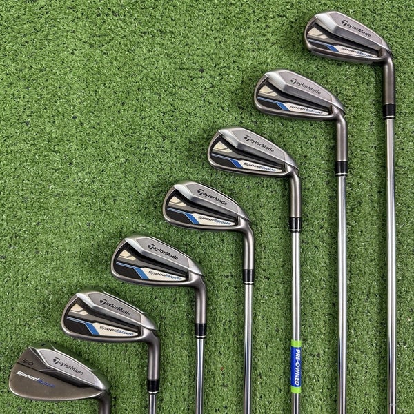 TaylorMade Iron Set SpeedBlade 5-PW AW Regular Flex Steel Right Handed