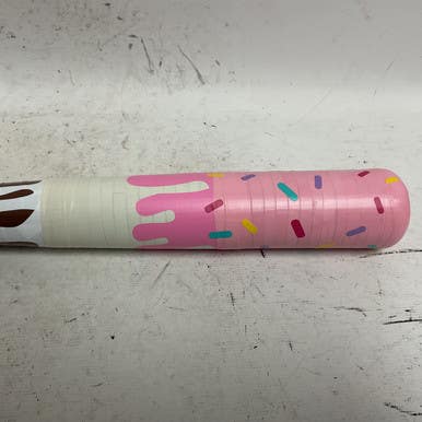 Used Ice Cream Wiffle Ball Bat White And Pink 11855-S000189462