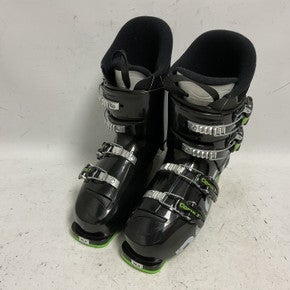 Used Rossignol COMP J Mens DH Ski Boot Black And Green 255 MP - M07.5 - W08.5 11855-S000189435