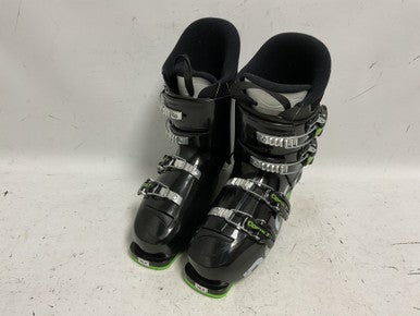 Used Rossignol COMP J Mens DH Ski Boot Black And Green 255 MP - M07.5 - W08.5 11855-S000189435