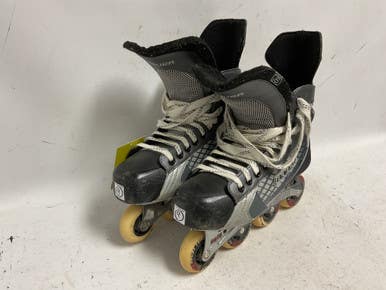 Used Bauer VAPOR RX15 Roller Hockey Skates Grey Senior 9 11855-S000189430