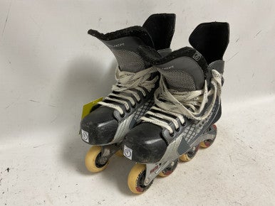 Used Bauer VAPOR RX15 Roller Hockey Skates Grey Senior 9 11855-S000189430