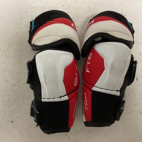 Used CCM JETSPEED FT6 Junior Elbow Pads White/Black/Red MD 11855-S000189428