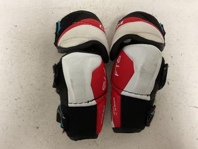 Used CCM JETSPEED FT6 Junior Elbow Pads White/Black/Red MD 11855-S000189428