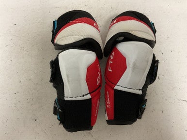Used CCM JETSPEED FT6 Junior Elbow Pads White/Black/Red MD 11855-S000189428