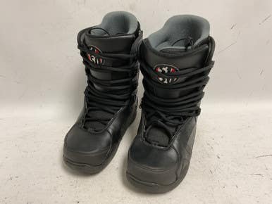 Used 5150 5150 Mens Snowboard Boots Black Senior 6 11855-S000189422