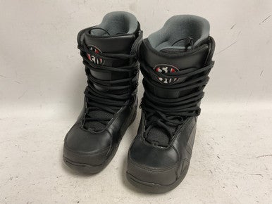 Used 5150 5150 Mens Snowboard Boots Black Senior 6 11855-S000189422
