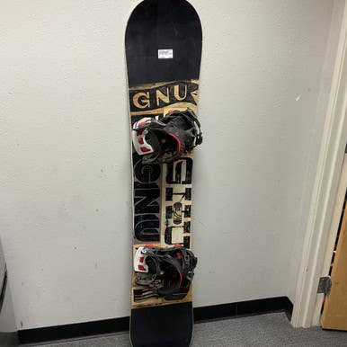 Used GNU CARBON CREDIT SERIES Mens Board/Bindings Black 160 cm 11855-S000189419