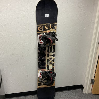 Used GNU CARBON CREDIT SERIES Mens Board/Bindings Black 160 cm 11855-S000189419