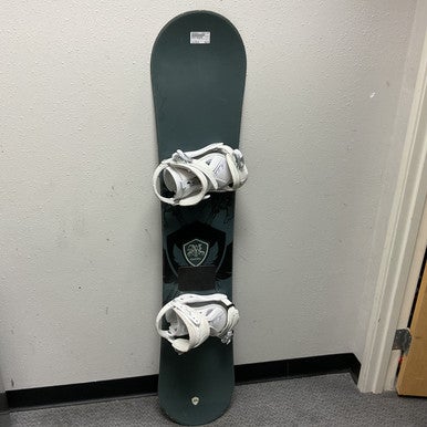 Used MOTIVE SNOWBOARD Womens Board/Bindings Grey 140 cm 11855-S000189421