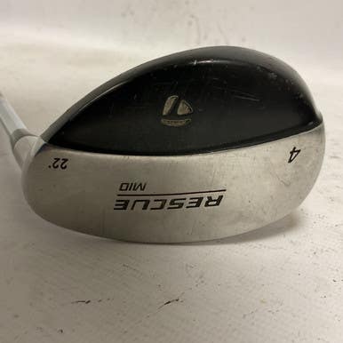 Used Taylormade RESCUE MID Mens Hybrid Club RH 4 Hybrid 11855-S000189415