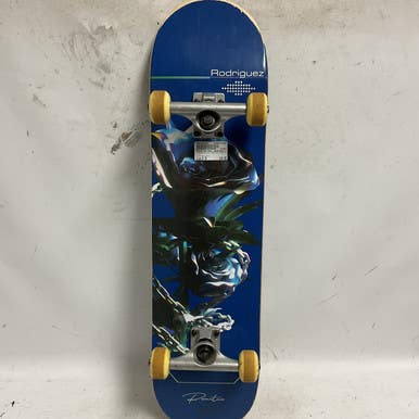 Used PRIMITIVE PAUL RODRIGUEZ ETERNITY Complete Skateboard Navy Blue 8" 11855-S000189379