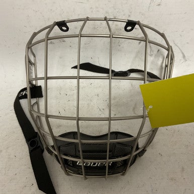 Used Bauer PROFILE III Hockey Wire Mask Silver MD 11855-S000189327