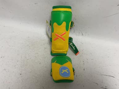Used BANANA LEG GUARD BB/SB Green And Gold Junior 11855-S000189303