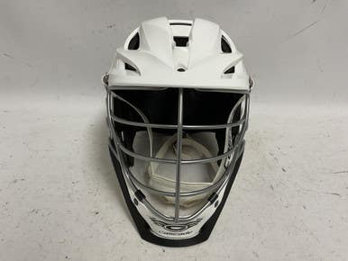 Used Cascade S Lacrosse Helmet White One Size 11855-S000189295