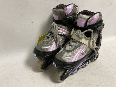 Used Schwinn CHALLENGE SERIES 1-4 Junior Rec Fitness Skates Purple Adjustable 11855-S000189290