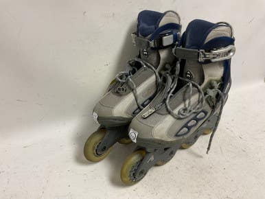 Used Ultra Wheels INLINE SKATES Senior Rec Fitness Skates Navy Blue Senior 9 11855-S000189293