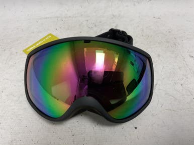 Used SOL ALPINE YTH GOGGLES Snow Goggles Youth Black 11855-S000189288