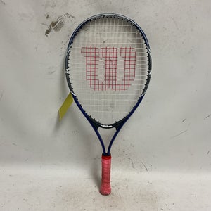 Used Wilson FEDERER Junior Tennis Racquet Navy Blue 23" 11855-S000189280