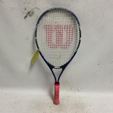 Used Wilson FEDERER Junior Tennis Racquet Navy Blue 23" 11855-S000189280