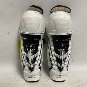 Used CCM LTP Youth Shin Guards White And Black 9" 11855-S000189269