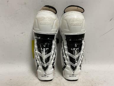 Used CCM LTP Youth Shin Guards White And Black 9" 11855-S000189269