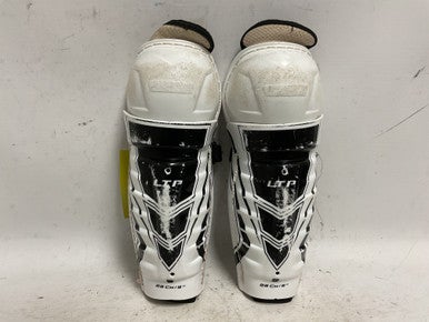 Used CCM LTP Youth Shin Guards White And Black 9" 11855-S000189269